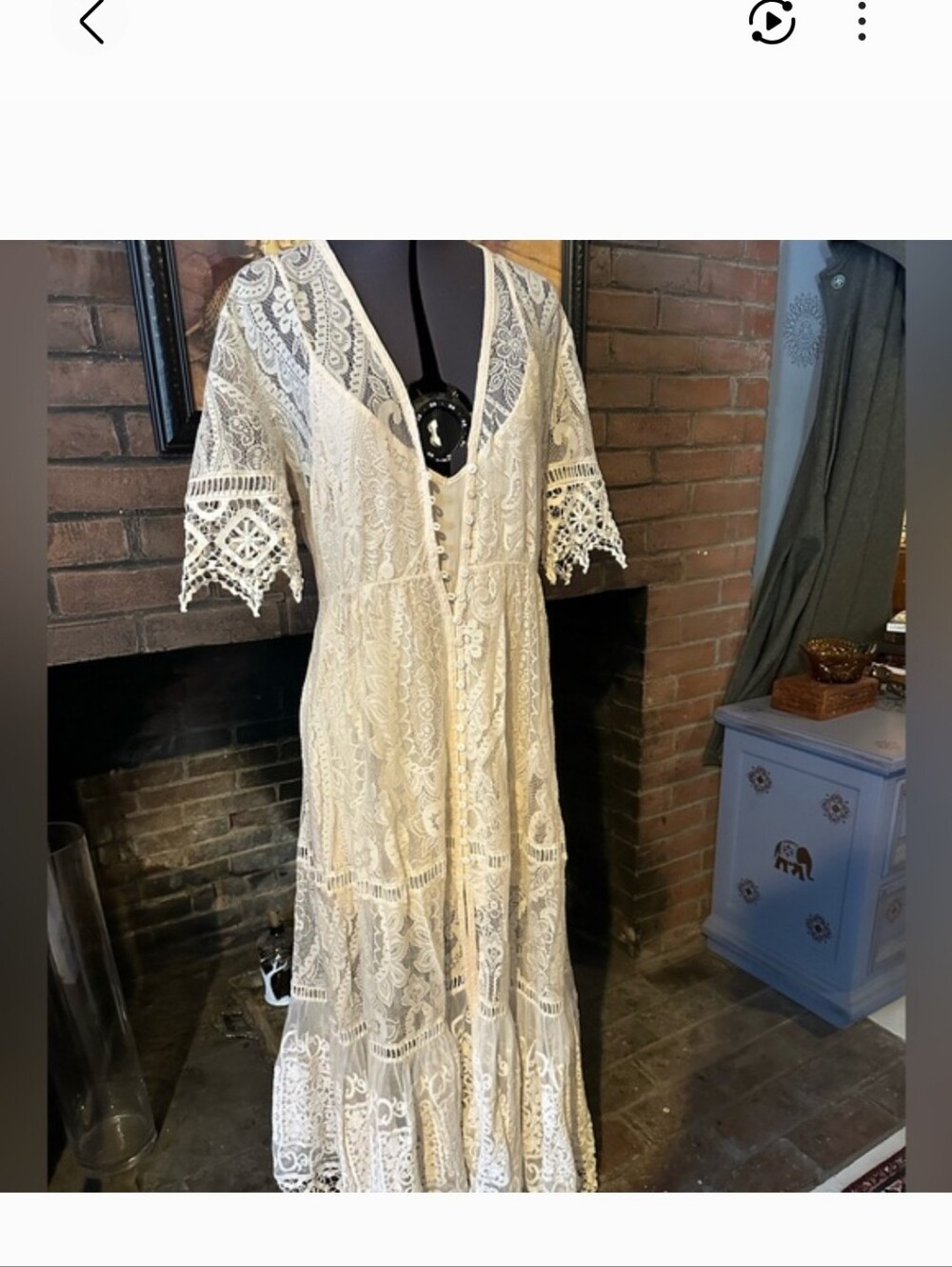 Spell Cream Rhiannon Gown